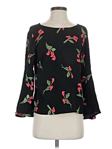 Carmen Carmen Marc Valvo 3/4 Sleeve Blouse (view 1)