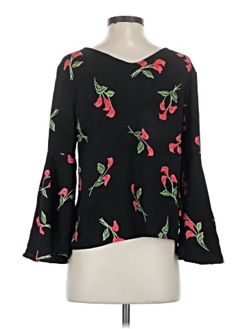 Carmen Carmen Marc Valvo 3/4 Sleeve Blouse (view 2)