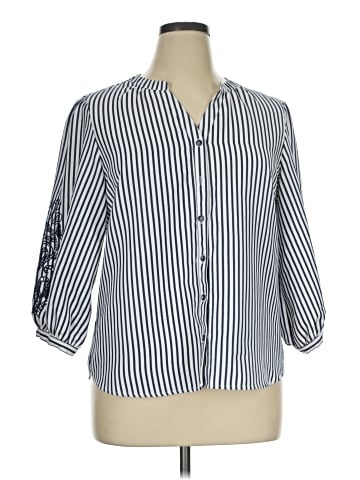 Figueroa & Flower 3/4 Sleeve Blouse (view 1)