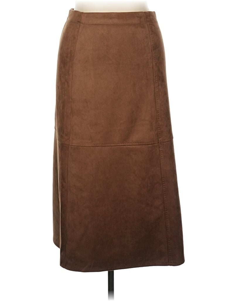 Pre-owned Max Studio Casual Skirt In Brown