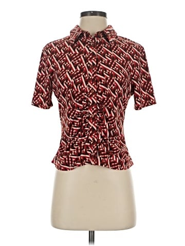 WAYF Short Sleeve Blouse (view 1)
