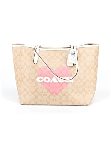 Coach Leather Tote (view 1)
