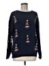 ModCloth 100% Cotton Stars Blue Pullover Sweater Size M - photo 1