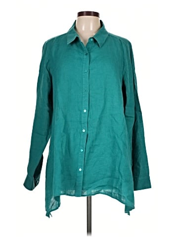 Eileen Fisher Long Sleeve Button-Down Shirt (view 1)