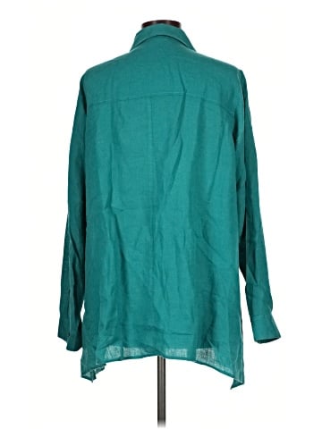 Eileen Fisher Long Sleeve Button-Down Shirt (view 2)