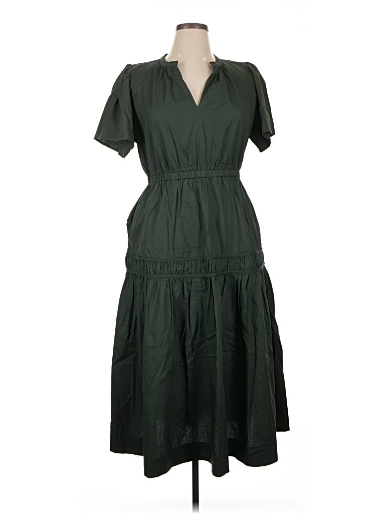 Pre-owned Sugarlips Casual Dress In Green