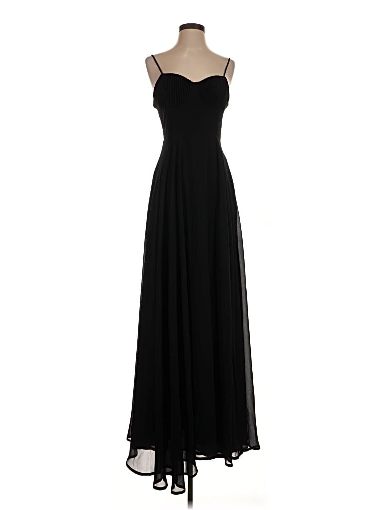 Pre-owned Lulus Cocktail Dress In Black