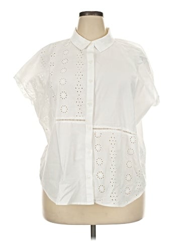 Style&Co Short Sleeve Blouse (view 1)