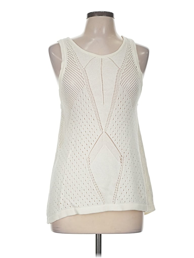 Pre-owned Cabi Pullover Sweater In Ivory