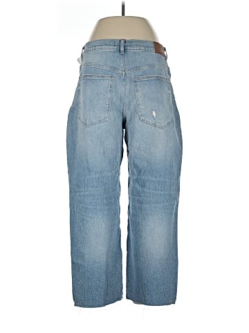 Madewell The Perfect Vintage Wide-Leg Crop Jean in Hallstead Wash (view 2)