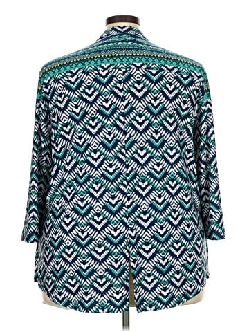 N Touch 3/4 Sleeve Blouse (view 2)