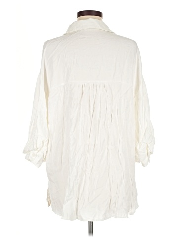 Mustard Seed 3/4 Sleeve Button-Down Shirt (view 2)