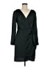 DKNY 100% Polyester Solid Black Cocktail Dress Size 8 - photo 1