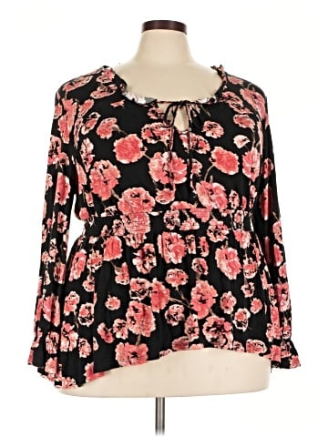 American Rag Cie Long Sleeve Blouse (view 1)