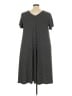 Roaman's Chevron-herringbone Gray Casual Dress Size 22 (1X) - photo 2