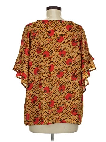 Umgee Short Sleeve Blouse (view 2)
