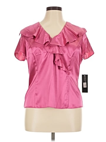 Jones New York Collection Short Sleeve Blouse (view 1)