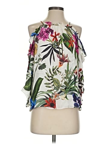Parker Sleeveless Silk Top (view 1)