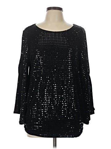 Thalia Sodi 3/4 Sleeve T-Shirt (view 1)