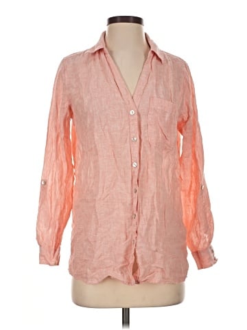 Sigrid Olsen Long Sleeve Button-Down Shirt (view 1)