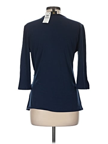 JM Collection 3/4 Sleeve Top (view 2)
