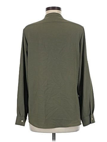 Calvin Klein Long Sleeve Button-Down Shirt (view 2)