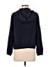 Theory 100% Silk Solid Blue Jacket Size S - photo 2