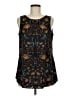 CAbi 100% Polyester Black Sleeveless Blouse Size M - photo 1