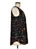 CAbi 100% Polyester Black Sleeveless Blouse Size M - photo 4