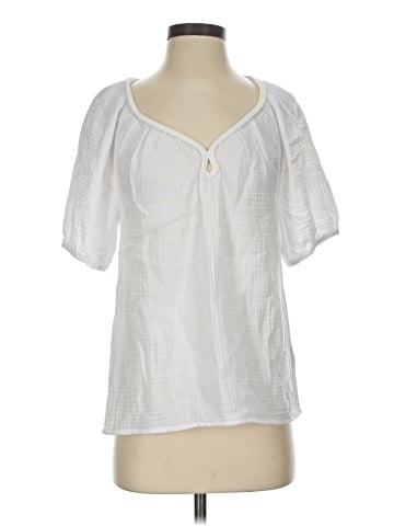 J.Crew Factory Store Short Sleeve Blouse (view 1)
