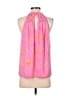 Ramy Brook 100% Polyester Pink Sleeveless Blouse Size S - photo 2