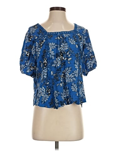 Adrienne Vittadini Short Sleeve Blouse (view 1)