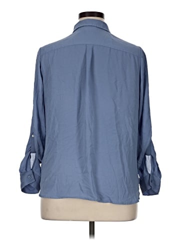 Apt. 9 3/4 Sleeve Button-Down Shirt (view 2)