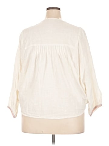 World Market 3/4 Sleeve Blouse (view 2)