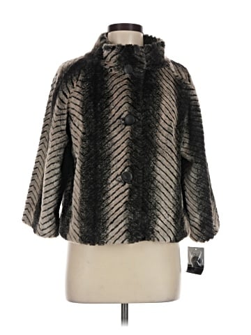 Via Spiga Faux Fur Jacket (view 1)