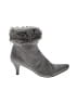 Impo Gray Ankle Boots Size 8 1/2 - photo 1