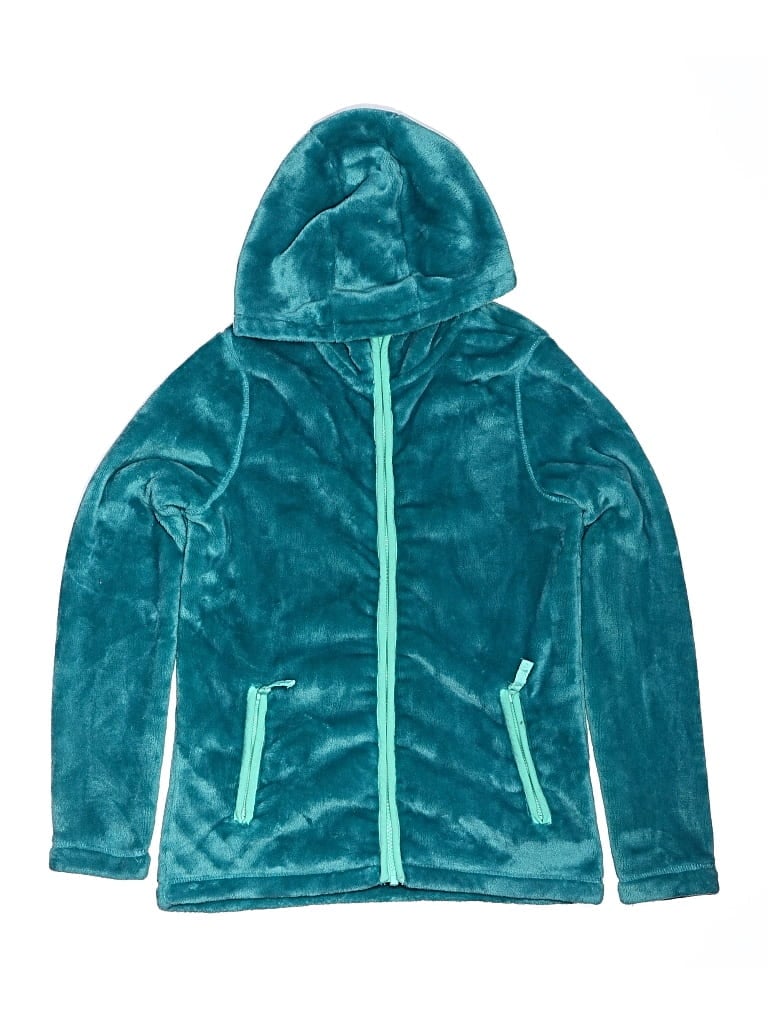 Pre-owned Lands' End Kids'  Snow Jacket In Teal