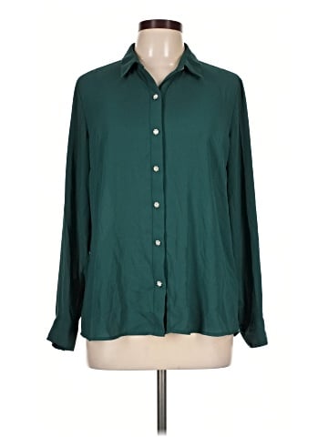 Express Long Sleeve Button-Down Shirt (view 1)