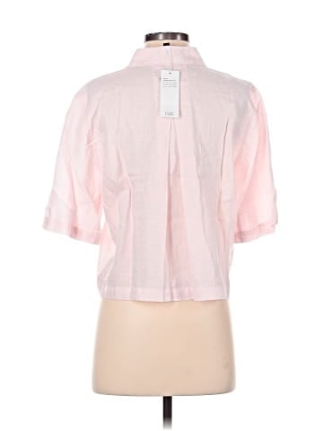 Eileen Fisher Short Sleeve Blouse (view 2)