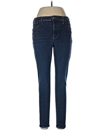 Madewell 9" Mid-Rise Skinny Jeans in Orland Wash: TENCEL&trade; Denim Edition (view 1)