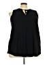 Torrid Black Sleeveless T-Shirt Size 3X Plus (3) - photo 1
