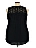 Torrid Black Sleeveless T-Shirt Size 3X Plus (3) - photo 2