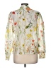 Bailey 44 Floral Ivory Long Sleeve Blouse Size M (estimated) - photo 2