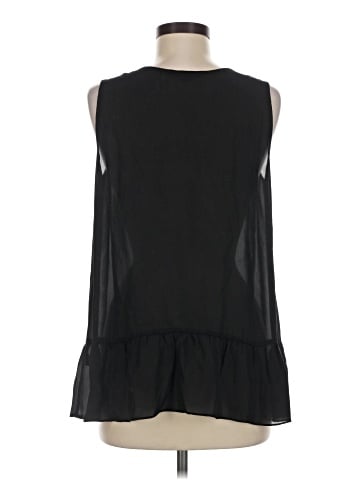 Acrobat Sleeveless Silk Top (view 2)