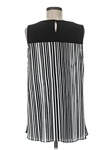 Roz & Ali Sleeveless Blouse (view 2)