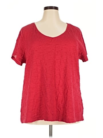 Jaclyn Smith Short Sleeve Top (view 1)