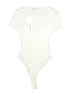 Zara 100% Cotton Ivory Bodysuit Size M - photo 1