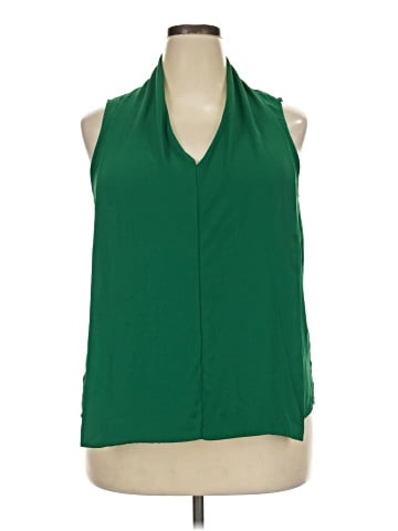 ELOQUII Sleeveless Blouse (view 1)
