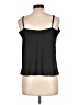 Talbots 100% Polyester Black Sleeveless Top Size L (petite) - photo 2