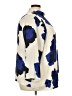 Lane Bryant 100% Polyester Floral Blue Ivory 3/4 Sleeve Blouse Size 22 - photo 4
